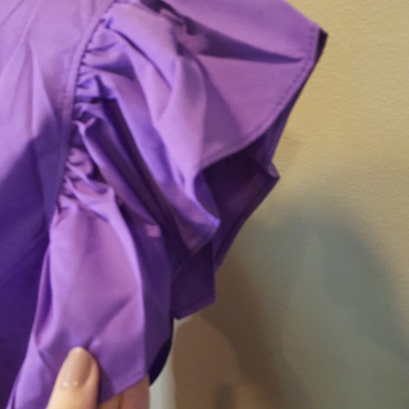 💖SALE💖Ruffle Sleeve Mini Tie Belt - Picture 5 of 10